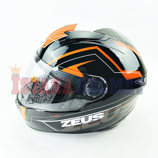ZEUS 811 # BLACK/AL5 ORG (L) CV