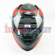 ZEUS 811 # RED MT/AL6 BK (L) CV
