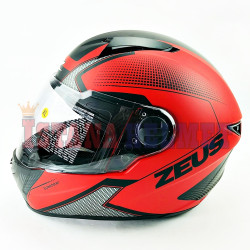 ZEUS 811 # RED MT/AL6 BK (L) CV