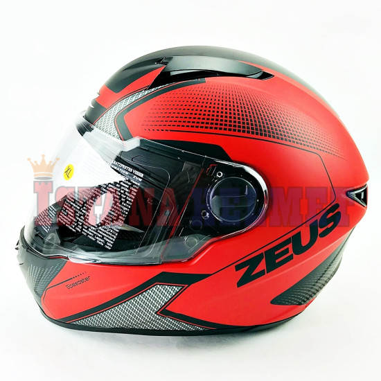 ZEUS 811 # RED MT/AL6 BK (L) CV