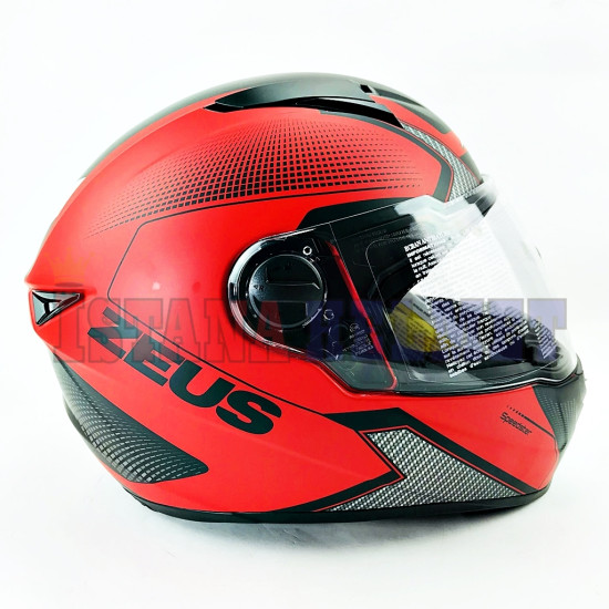 ZEUS 811 # RED MT/AL6 BK (L) CV
