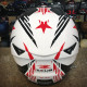 ZEUS 811 # WHITE/AL28 BK (XL) CV