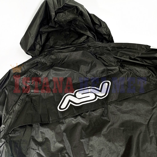 JAS HUJAN ASV SHADOW BLACK (XXXL)