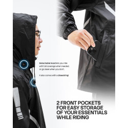 JAS HUJAN ASV SHADOW BLACK (XXL)