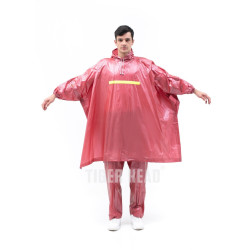 JAS HUJAN TIGER 214 PONCHO EXCLUSIVE RED