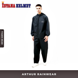 JAS HUJAN TIGER 381 STELAN ARTHUR BLACK