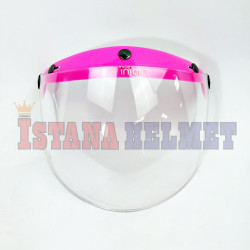 KACA INJAK MONO PINK CLEAR