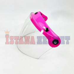 KACA INJAK MONO PINK CLEAR