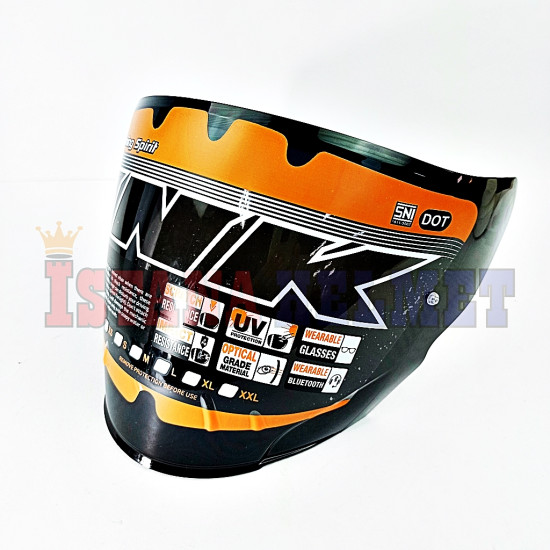 KACA INK TERRA 2 FLAT ORI DARK SMOKE