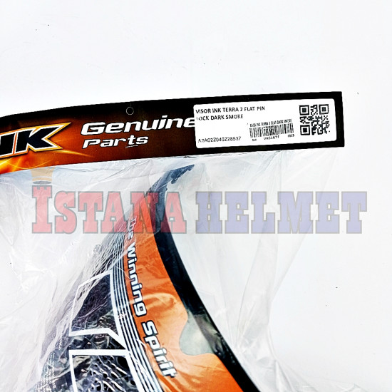 KACA INK TERRA 2 FLAT ORI DARK SMOKE