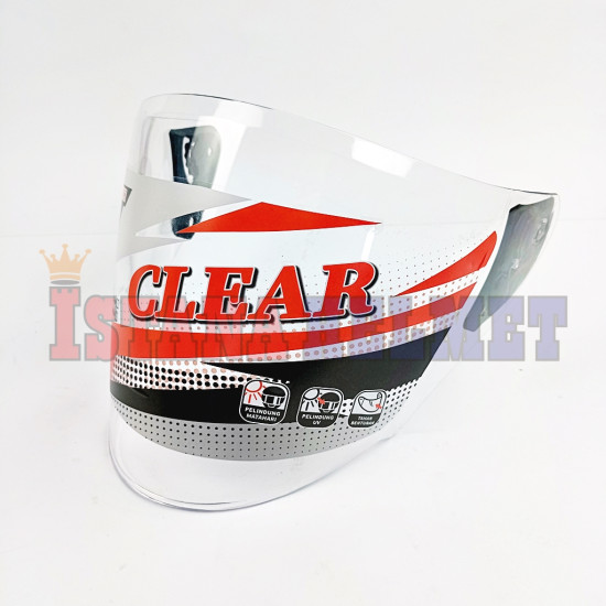 KACA KYT KYOTO+RACHET CLEAR PUTIH