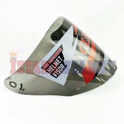 KACA KYT VENOM DJ-MARU FLAT CLEAR SMOKE