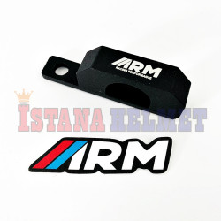 BRAKET SELANG REM ARM BLACK