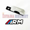 BRAKET SELANG REM ARM SILVER