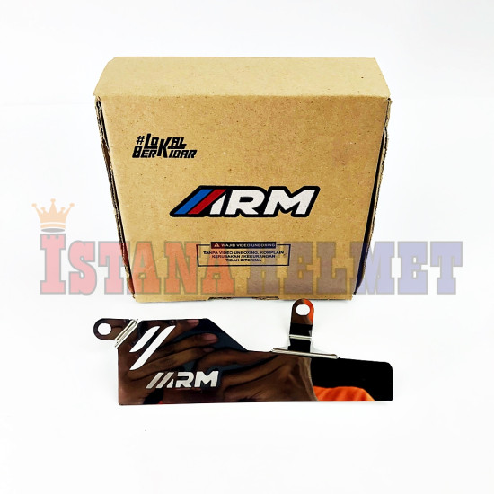 COVER LEHER RADIATOR ARM AEROX