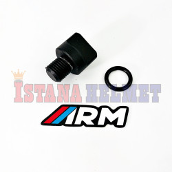 TUTUP OLI GARDAN ARM BLACK