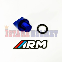 TUTUP OLI GARDAN ARM BLUE