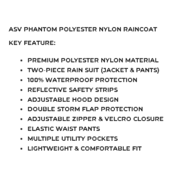 JAS HUJAN ASV PHANTOM (L)