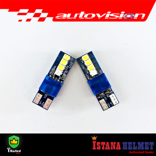 SEN TANCAP T10 AUTOVISION 2+6SMD