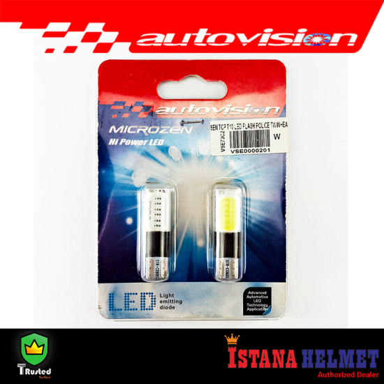 SEN TANCAP T10 LED FLASH POLICE TWINHEAD