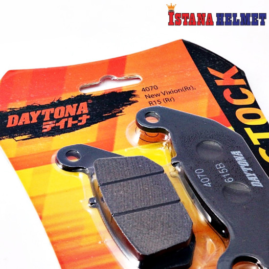 DISC PAD DAYTONA R15 (4070) BLKG