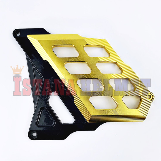 N-MAX TUTUP RADIATOR 2TONE J-SPEED CNC