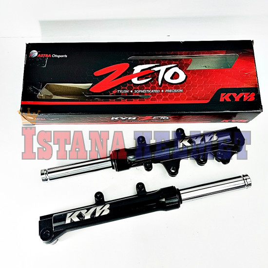SHOCK DEPAN KYB FF1080HZ NMAX BLACK