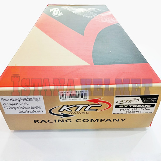 CLICK 160 SHOCK KTC EXTREME BK/RD (GP)