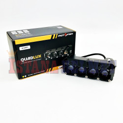 LAMPU SOROT MOTOFISH QUADLUX 4 LED