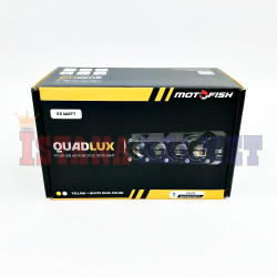 LAMPU SOROT MOTOFISH QUADLUX 4 LED