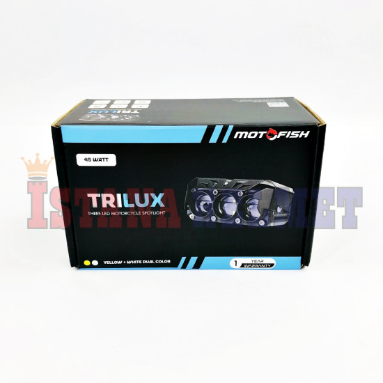 LAMPU SOROT MOTOFISH TRILUX 3 LED
