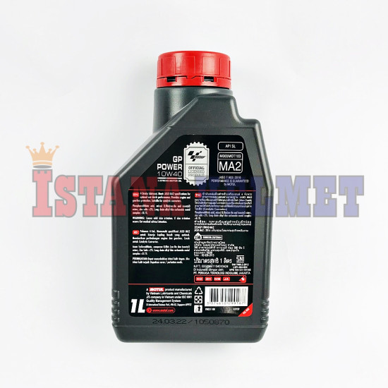 OLI MOTUL GP POWER 4T 10W-40 1L