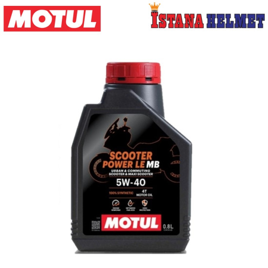 OLI MOTUL SCOOTER POWER LE 5W-40 0,8L OLI MOTUL SCOOTER POWER LE 5W-40 0,8L