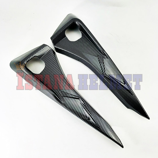 AEROX COVER PIJAKAN BLKG CARBON