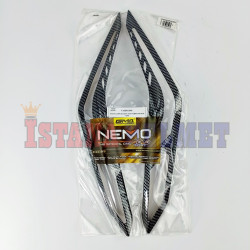 CLICK 2018 COVER LAMPU ATAS CARBON CLICK 2018 COVER LAMPU ATAS CARBON