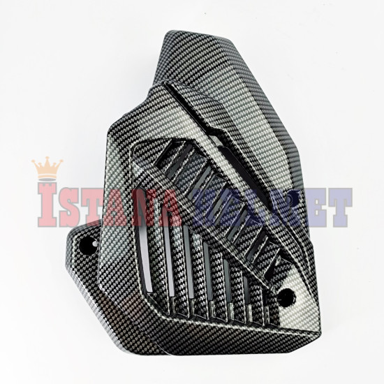 CLICK 2018 COVER RADIATOR CARBON