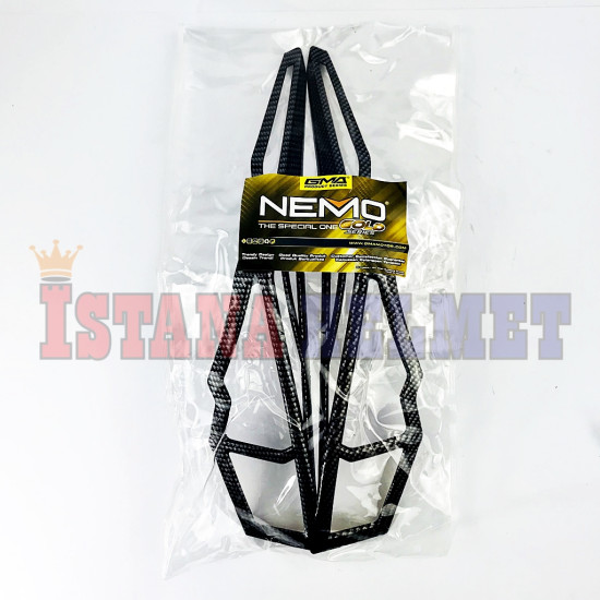 CLICK125 COVER LAMPU DPN CARBON