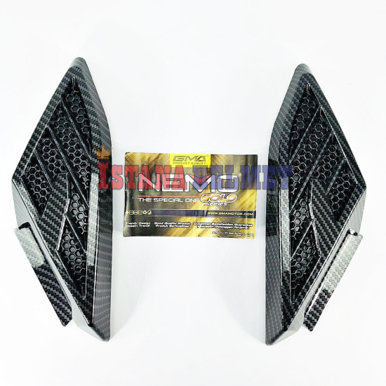 N-MAX 2020 COVER PIJAKAN BLKG CARBON