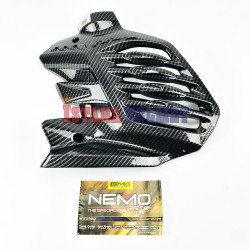 N-MAX 2020 TUTUP RADIATOR CARBON