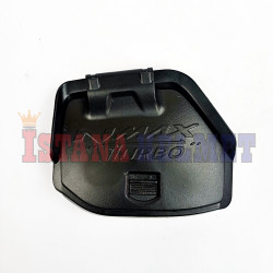 N-MAX TURBO COVER LACI BLACK NEMO