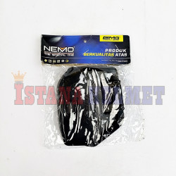 N-MAX TURBO COVER LACI BLACK NEMO