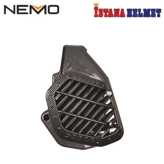 PCX COVER RADIATOR CARBON