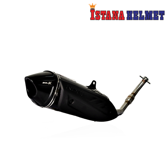KNALPOT NOB1 BOLD X BLACK CLICK125/150