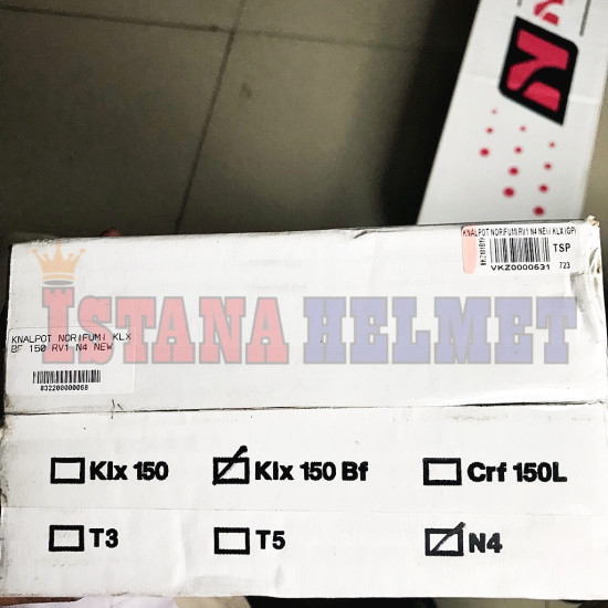 KNALPOT NORIFUMI RV1 N4 NEW KLX KNALPOT NORIFUMI RV1 N4 NEW KLX