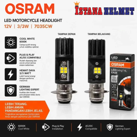LAMPU LED OSRAM T19 EASE (7035CW)