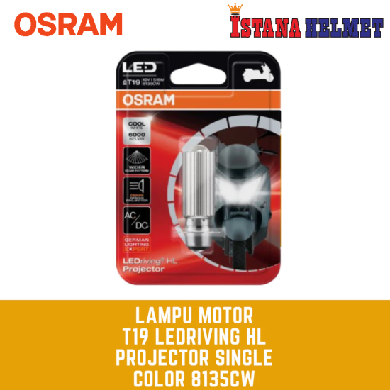 LAMPU LED OSRAM T19 PROJECTOR (8135CW)