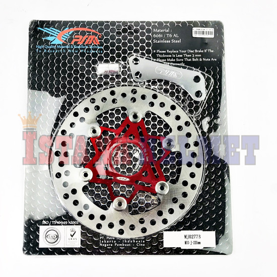 MIO-J PIRINGAN DISK PSM 22 (0277) RED (GP)