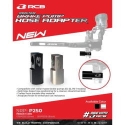 ADAPTOR SELANG REM RCB BLACK (GP)