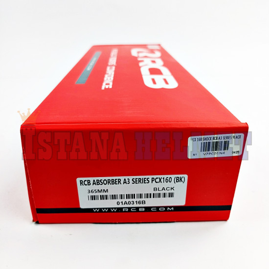 PCX 160 SHOCK RCB A3 SERIES BLACK