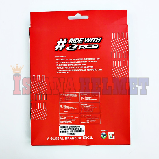 SELANG REM RCB S SERIES AEROX ABS TITAN